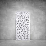 Wall Art D048 - 2000 X 1000 X 20 Indoor Rust Coat Cool White