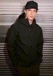 Regular Fit Water-repellent Softshell Jacket - Black