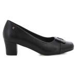 Pierre Cardin Square Patent Toepiece Court - Black - 8
