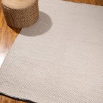Wool Carpet Kalahari - Cream Weave - 120 X 180CM