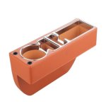 Susisun SNH010 Car Seat Gap Storage Box Style:positive Drive Brown