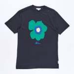 Ben Sherman Deconstructed Target T-Shirt Black - XL