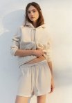 Sweatshirt Shorts - Light Beige