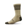 Ladies Long Outdoor Cotton Sock Khaki & Tobacco Wys