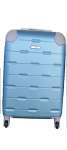 Smte Luggage 27-INCH Suitcase Light Blue With Keychain
