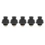 4 Pin Front Panel Socket 7/16IN 28UNS Waterproof Aviation Connector