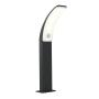 Aluminium LED Lamp Post With Motion Sensor Dark Grey Cool White Lakko