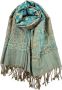 Reversible Paisley Pashmina Rave Scarf Shawl-soft Silky Pashmina Wraps
