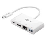 Usb-c Multiport Adapter HDMI + Ethernet Pd White