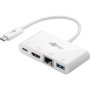 Usb-c Multiport Adapter HDMI + Ethernet Pd - White