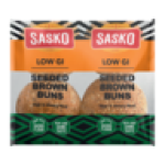 Low Gi Seeded Brown Buns 300G