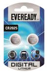 Eveready Lithium 3V CR2025 Button Cell Pack Of 2