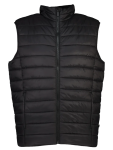 Quilted Padded Gilet - XS Black