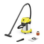 Karcher 1.628-135.0 Wd 3 S V-17 4 20 Wet And Dry Vacuum Cleaner