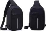 Anti Theft MINI USB Backpack - Black