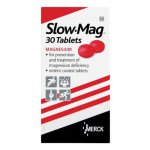 Slow-mag Magnesium Tablets capsules 30'S - Tablets