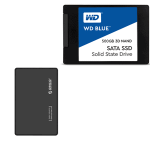 Upgrade To Primary: 500GB 2.5 SSD Original Hard Drive In External Caddy