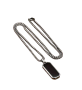 Men's Black Stainless Steel Pendant Necklaces Cross 2182