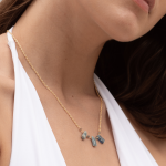 Petra Blue Kyanite Gemstone Necklace - Blue Kyanite