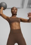 Puma Move Shapeluxe Seamless Bra - Espresso Brown