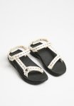 FILA Twig Sandal - Gardenia black white