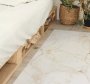 White Classic Marble Effect Stone Vinyl Flooring