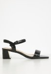 Edit Maya Ankle Strap Block Heel - Black
