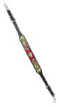 Challenger Western Cactus Floral Tooled Leather Beaded Wither Breast Collar Strap 105FK09