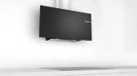Serie 4 90CM Wall Mounted Extractor Black With Glass