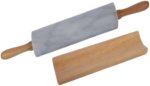 Rolling-pin Marble Wdn-stand Hillhouse Wood Rolling Pin Kitchen Tool Set