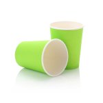 Single Wall Lime Green Cup 250ML 1X50