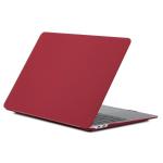 Silulo Online Store Laptop Matte Style Protective Case For Macbook Air 13.3 Inch A1932 2018 Wine Red