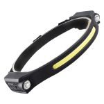New Single Double-sided Cob Induction Headlights For Outdoor Night Running