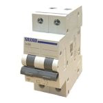 B6-2C63N 63A 2P 6KA C Curve Breaker