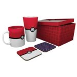 Pokemon - XXL Glass - Mug - 2 Costers Pokeball - Buy Online At 7 Triple 7