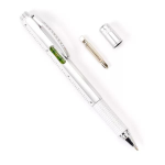 Kikkerland 4-IN-1 Pen Multi-tool - Silver