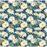 Printed Runner Happy Daisies