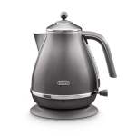 De'Longhi Delonghi 1.7L Icona Metallics Kettle Grey KBOT3001.GY