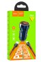 Hoco Dual Port Car Charger Z46A Blue Whale PD20W + QC3.0 Set With Type C Cable