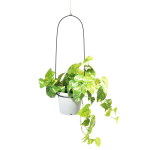 Drum Hanging Planter - Sandpaper Black