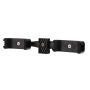 Dual Clip Holder Compatible With Cell Phone Tablet