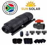 D.i.y Triple Density Pool Solar Panels Starter Kit With Fittings