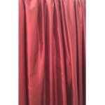 2.3 X 2.18CM Ready To Hang Taffeta Lined Curtain Maroon