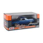 1:24 Scale 1970 Chevy El Camino Blue Diecast Vehicle
