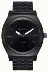 Nixon Time Teller Solar Black Dial Black Stainless Steel Unisex Watch| A1369756-00
