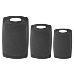 3 Piece Cutting Board Set With Handle 35 X 25CM AY097-610