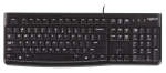 Logitech K120 Wired USB Keyboard - Black