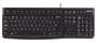 Logitech K120 Wired USB Keyboard - Black