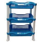 Smte-spacemax: 3-TIER Organizer Rack Blue With Keychain