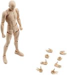 Inso Body-kun Action Figure Set Action Figure Models For Artists 5.9 Inch Skin